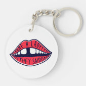 彼らが言った女性である キーホルダー (裏面)