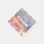 彼らにケーキ食べのナカラフルプキンを スタンダードカクテルナプキン (角)