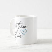 彼らに任せる コーヒーマグカップ (正面左)