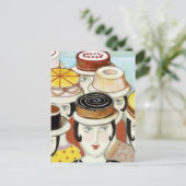 彼らに衣服ケーキはがき ポストカード (スタンド正面)