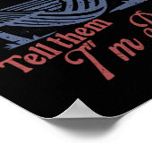 彼らに言う私は休暇が必要な死んだ過労 ポスター (角)