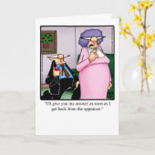 彼らのための面白い結婚記念日グリーティングカード カード (黄色い花)