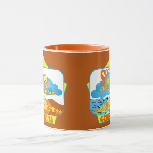 彼らのイメージ(EngEsp)コーヒーマグ マグカップ (中央)