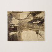 彼らのツリーハウスの戸口の2人の男の子、c.1870 ジグソーパズル (横)