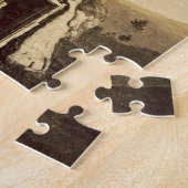 彼らのツリーハウスの戸口の2人の男の子、c.1870 ジグソーパズル (側面)