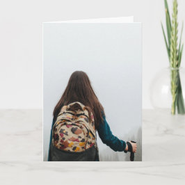 彼らの冒険的な子供のための親カード 案内状