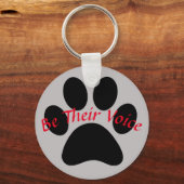 彼らの声のキーチェーンである キーホルダー (正面)