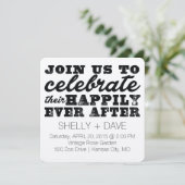 彼らの幸せな結婚式招待状 招待状 (スタンド正面)