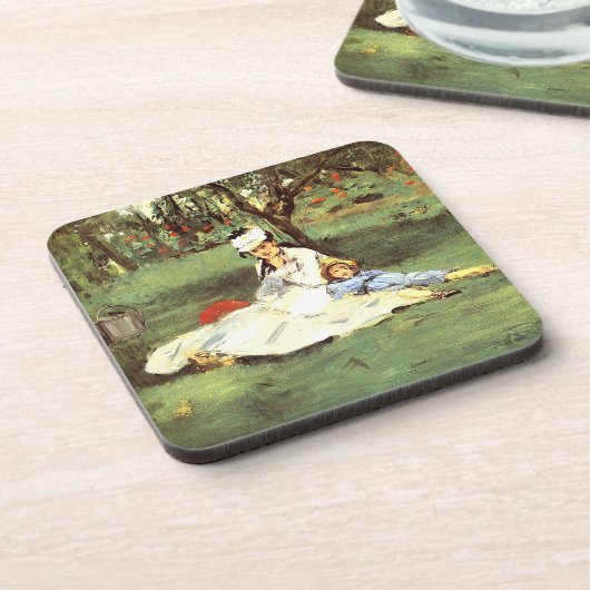 彼らの庭のモネ家エドアードマネ コースター (左側)