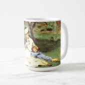彼らの庭のモネ家エドアードマネ コーヒーマグカップ (正面右)