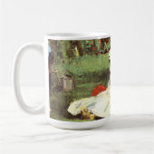 彼らの庭のモネ家エドアードマネ コーヒーマグカップ (左)