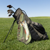 彼らの庭のモネ家エドアードマネ ゴルフタオル (グリーン)