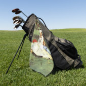 彼らの庭のモネ家エドアードマネ ゴルフタオル (グリーン)