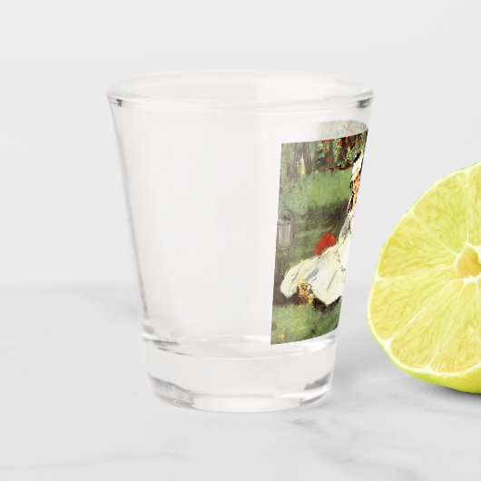 彼らの庭のモネ家エドアードマネ ショットグラス (左)