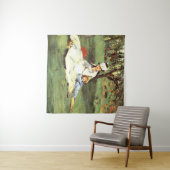 彼らの庭のモネ家エドアードマネ タペストリー (インサイチュ(横))