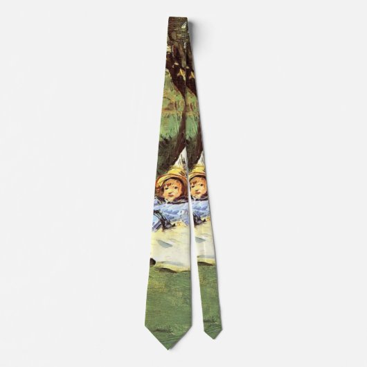 彼らの庭のモネ家エドアードマネ ネクタイ (正面)