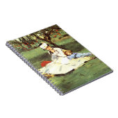 彼らの庭のモネ家エドアードマネ ノートブック (右側)