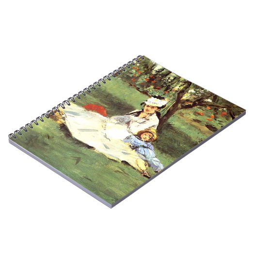 彼らの庭のモネ家エドアードマネ ノートブック (左側)