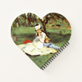 彼らの庭のモネ家エドアードマネ ノートブック (裏面)