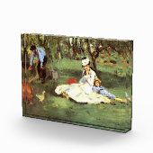 彼らの庭のモネ家エドアードマネ フォトブロック (右)