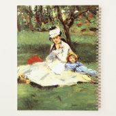 彼らの庭のモネ家エドアードマネ プランナー手帳 (裏面)