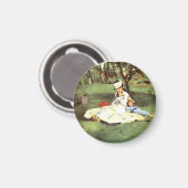 彼らの庭のモネ家エドアードマネ マグネット (正面/裏面)