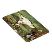 彼らの庭のモネ家エドアードマネ マグネット (右側)