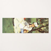 彼らの庭のモネ家エドアードマネ ヨガマット (正面(横))