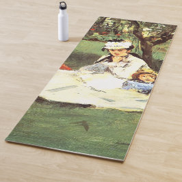 彼らの庭のモネ家エドアードマネ ヨガマット