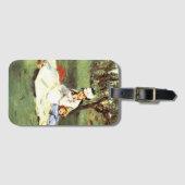 彼らの庭のモネ家エドアードマネ ラゲッジタグ (正面横)