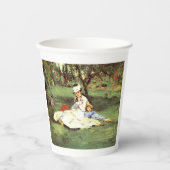 彼らの庭のモネ家エドアードマネ 紙コップ (正面)