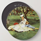 彼らの庭のモネ家エドアードマネ 缶バッジ (正面&裏面)