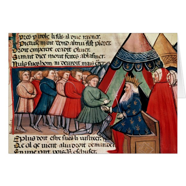 彼らの忠誠を誓約している騎士 (正面横)