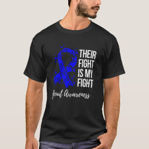 彼らの戦いは私の戦い痛風認識度 Tシャツ