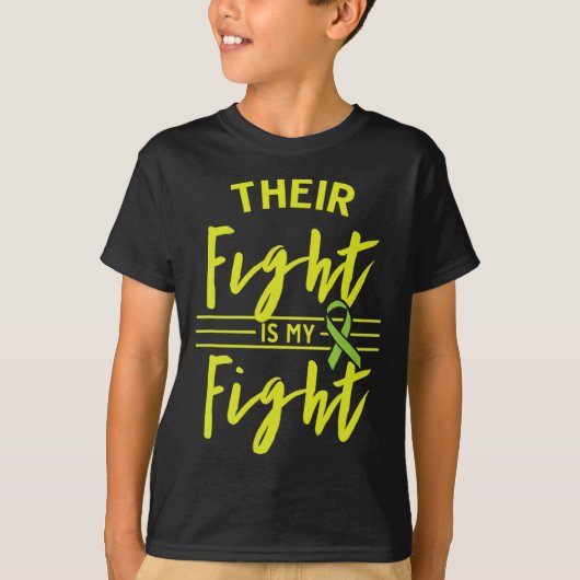 彼らの戦いは私の戦い腎臓病認識度1 Tシャツ (正面)