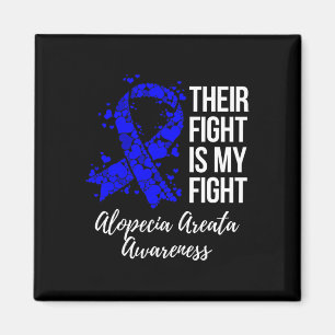 彼らの戦いは私の戦いAlopecia Areata認識度 マグネット