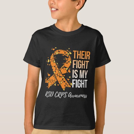 彼らの戦いは私の戦いRsd Crps認識度 Tシャツ (正面)