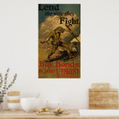 彼らの戦い方を貸す ポスター (キッチン)