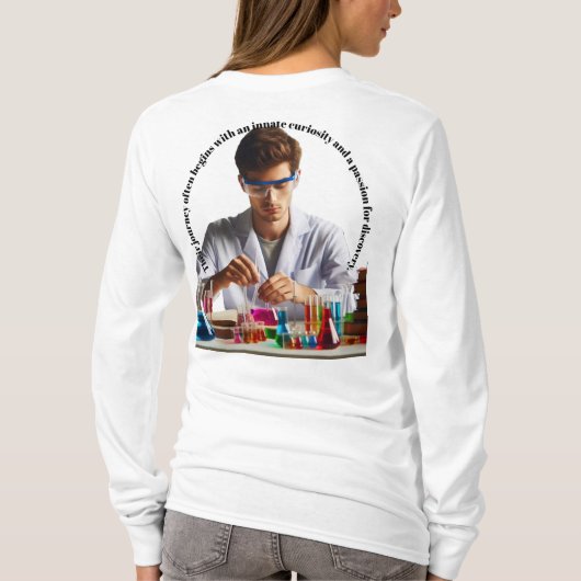 彼らの旅は多くの場合、生まれつき Tシャツ (裏面)