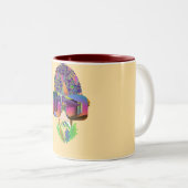 彼らの目は神の黄色を見ていたノベルティ ツートーンマグカップ (正面右)