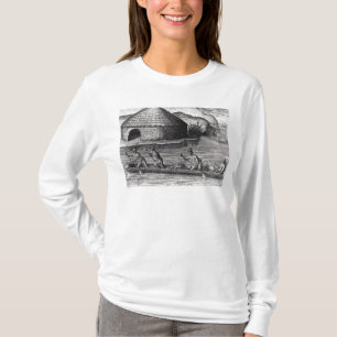 彼らの穀物を貯えているフロリダのインディアン Tシャツ