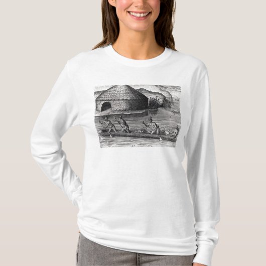 彼らの穀物を貯えているフロリダのインディアン Tシャツ (正面)