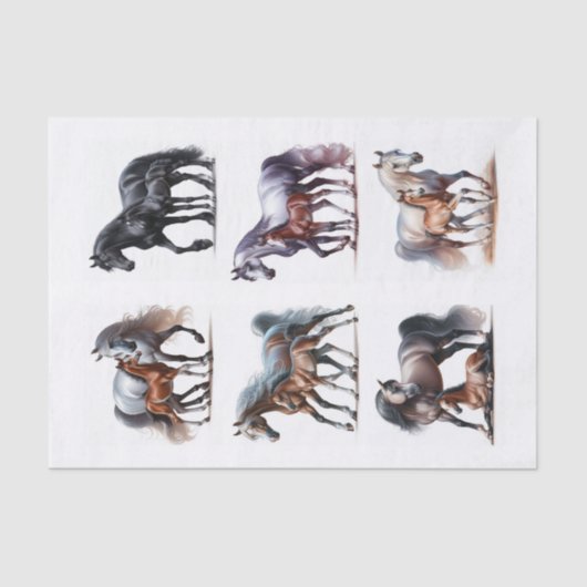 彼らの足の胴体のカットを持つ美しいマレス 薄葉紙 (正面)