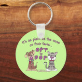 彼らの顔 キーホルダー (正面)