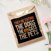 彼らの食べ犬たち猫たちペットのハロウィーン フェイバーバッグ (封をした状態)