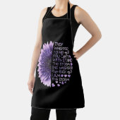 彼らはあなたが善意者と一緒に立つことはできない彼女にささやいた エプロン (インサイチュ)