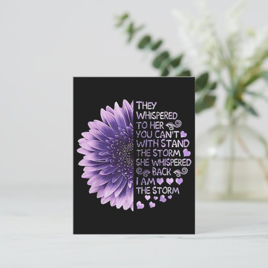 彼らはあなたが善意者と一緒に立つことはできない彼女にささやいた エンクロージャーカード (スタンド正面)