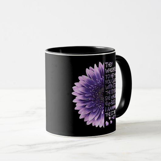 彼らはあなたが善意者と一緒に立つことはできない彼女にささやいた マグカップ (正面右)