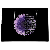 彼らはあなたが善意者と一緒に立つことはできない彼女にささやいた ラージペーパーバッグ (正面)