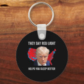 彼らはあなたが寝る救済より良いとおもしろい言う キーホルダー (正面)